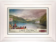 A Postcard From The Lakes Framed Limited Edition Print on Paper by Artist JJ Adams