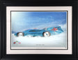 Bluebird Framed Signed Limited Edition Print on Paper by Artist JJ Adams