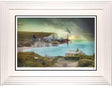 Cliff Top Scramble Framed Print on Paper by Artist JJ Adams