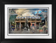 Covent Garden Piazza Framed Sgned Limited Edition Print on Paper by Artist JJ Adams