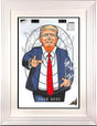 Did You Miss Me Framed Print on Paper by Artist JJ Adams