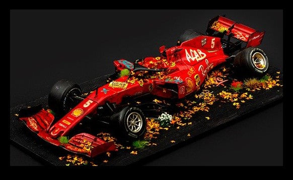 F1 Ferrari Scuderia No5 2020 Stolen Recovered Original Die Cast Model by Artist JJ Adams