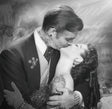 Frankly My Dear Framed Original Mixed Media Painting by Artist JJ Adams