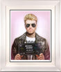 I'm Your Man Colour Framed Print on Paper by Artist JJ Adams