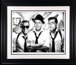 Rat Pack Tattoo Framed Signed Limited Edition Print on Paper by Artist JJ Adams