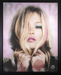 Rock Star Rogue Colour Framed Original Mixed Media Painting on Canvas by JJ Adams