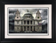 St Pauls Cathedral  Framed Signed Limited Edition Print on Paper by Artist JJ Adams