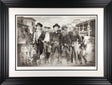 The Good, The Bad, The Ugly  Framed Signed Limited Edition Print on Paper by Artist JJ Adams