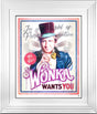 Wonka Needs You Framed Print on Paper by Artist JJ Adams