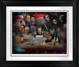 Do You Like Scary Movies Framed Print on Paper by Artist JJ Adams