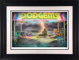 Dodgems Framed Print on Paper by Artist JJ Adams