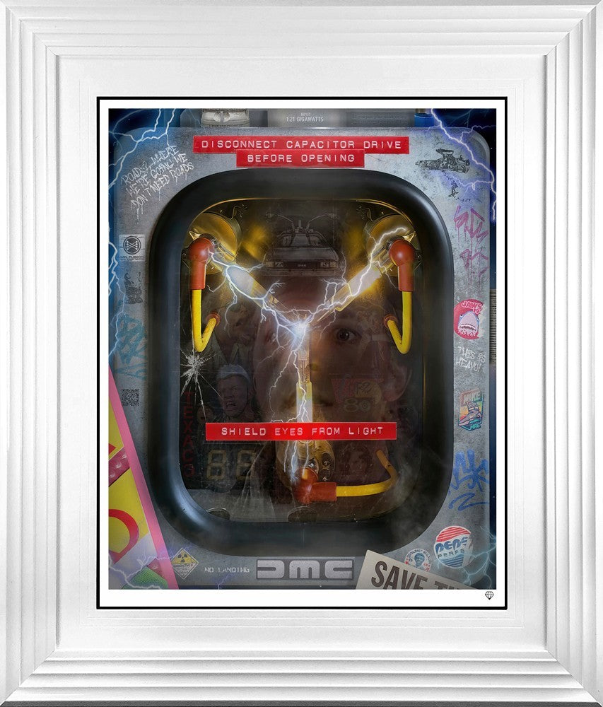 J.ADAMS シルクスクリーン Flux Capacitor - 1.21 Gigawatts – JJ Adams Art