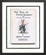 Get Off My F%"!?ng Land Framed Signed Limited Edition Print on Paper by Artist JJ Adams