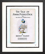 He Stole My F%@!ng Eggs Framed Signed Limited Edition Print on Paper by Artist JJ Adams