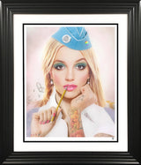 Hit Me Baby One More Time Colour Framed Print on Paper by Artist JJ Adams