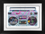Keepin It Old School Framed Limited Edition Print on Paper by Artist JJ Adams