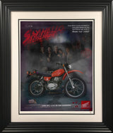 Lost in The Shadows Framed Print on Paper by Artist JJ Adams
