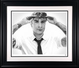Michael Caine Tattoo  Framed Signed Limited Edition Print on Paper by Artist JJ Adams
