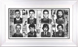 Music's Most Wanted Framed Print on Paper by Artist JJ Adams