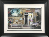 School Walker Framed Signed Limited Edition Print on Paper by Artist JJ Adams