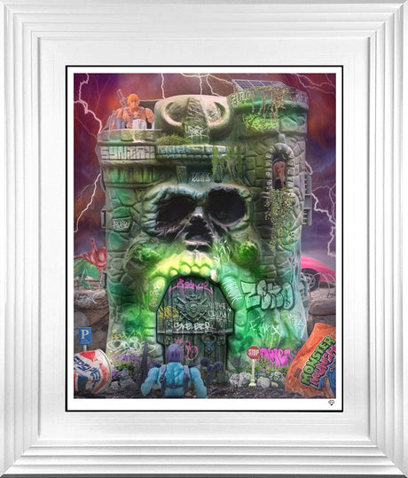 She's Not Here Signed Framed Limited Edition Print on Paper by Artist JJ Adams