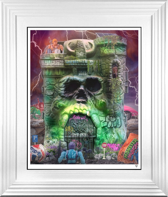 She's Not Here Signed Framed Limited Edition Print on Paper by Artist JJ Adams