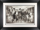 The Good, The Bad, The Ugly  Framed Signed Limited Edition Print on Paper by Artist JJ Adams