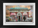 The Kiosk of West Beach Framed Limited Edition Print on Paer by Artist JJ Adams