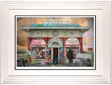 The Kiosk of West Beach Framed Limited Edition Print on Paer by Artist JJ Adams